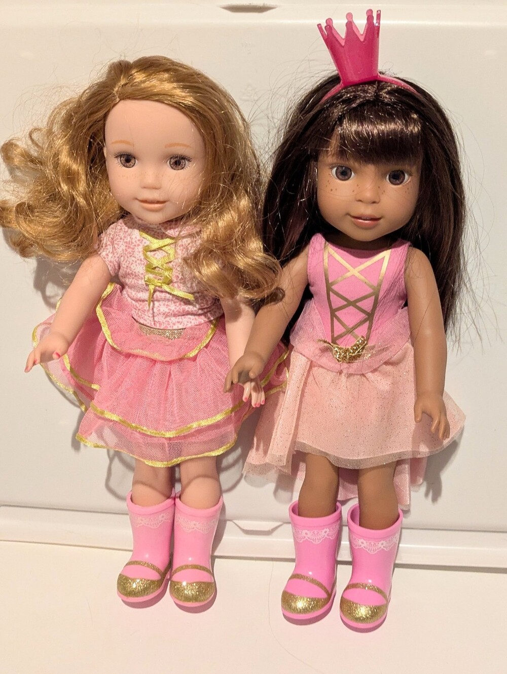 American Girl Two Wellie Wisher Dolls